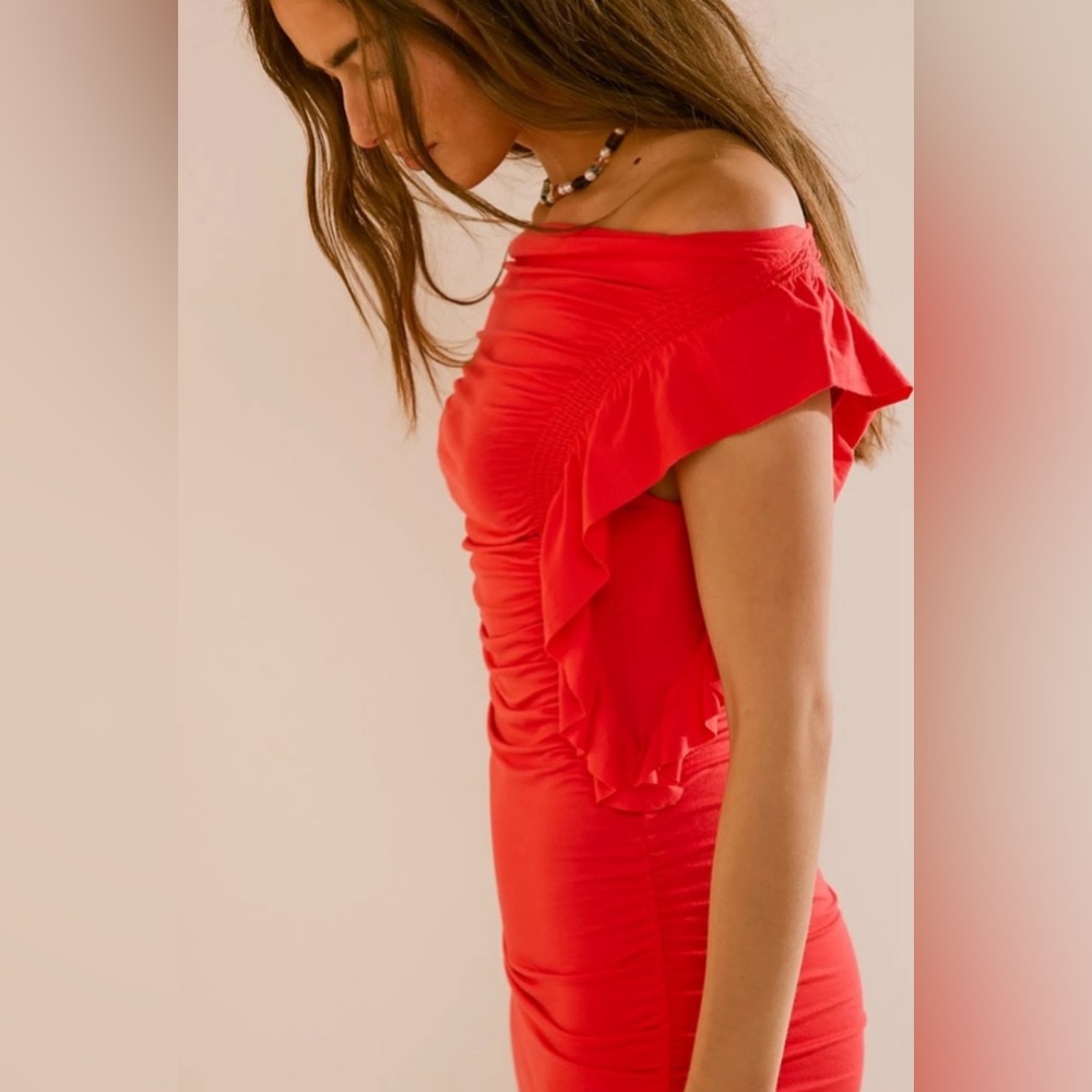 FREE PEOPLE Nassau Mini in Coral Chic - Picture 3 of 8